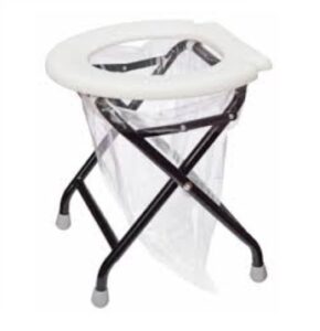 Prenosné skladacie WC - biela doska