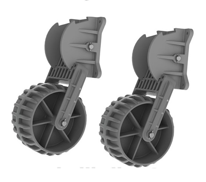 Szállító kerekek és kocsik felfújható csónakokhoz