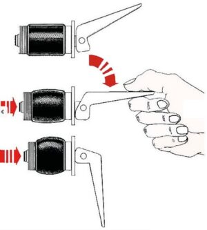 Pochrómovaná mosadzná expanzná zátka 42 mm – Obrázok 2