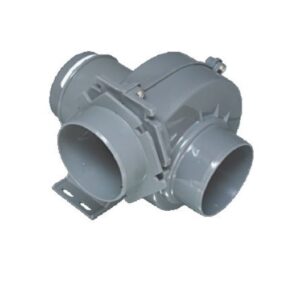 Radiálový odvetrávací ventilátor 12 V 250m³/h – Obrázok 1