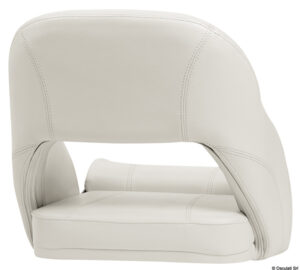 Ergonomické polstrované lodné sedadlo s opierkou H52R Flip UP – Obrázok 2