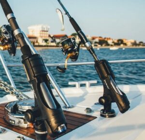 RAILBLAZA ROD HOLDER "II" držiak udice s HEXX základňou - biely – Obrázok 4