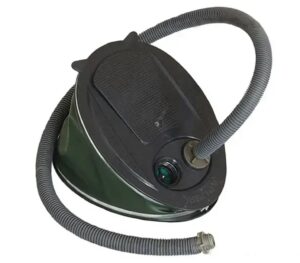 KOLIBRI KM-360 DXL, vystužená hliníková podlaha - sivý – Obrázok 4