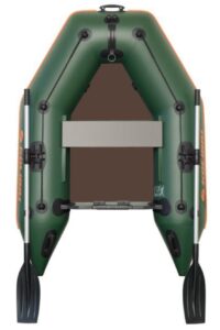 KOLIBRI KM-200P nafukovací čln s pevnou skladacou podlahou - zelený