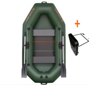 KOLIBRI K-240 T nafukovací čln s lamelovou podlahou + držiak motora – Obrázok 2