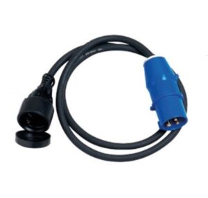 CEE adaptérový kábel + CEE zástrčka / Schuko zásuvka – Obrázok 1