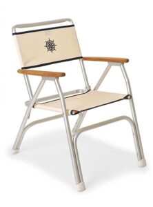 Skladacia stolička FORMA M100W biela