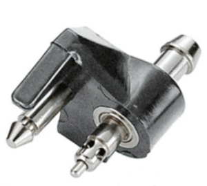 Benzínová prípojka OMC zo strany motora - samec – Obrázok 1