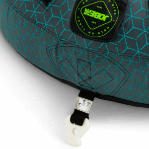 Jobe Hotseat Towable 1P metalicko modré nafukovacie ťahadlo - Ø 128 cm – Obrázok 3