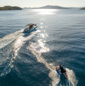 Jobe Droplet Towable 1P farebné nafukovacie ťahadlo - Ø 134 cm – Obrázok 11