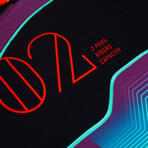 Jobe Droplet Towable Package 2P farebné nafukovacie ťahadlo - Ø 170 cm – Obrázok 4