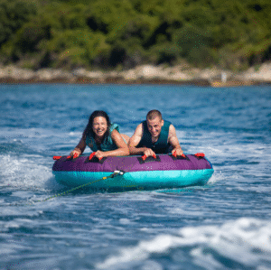 Jobe Droplet Towable Package 2P farebné nafukovacie ťahadlo - Ø 170 cm – Obrázok 7