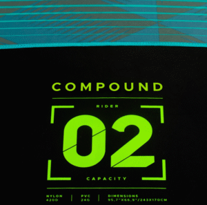 Jobe Compound Towable 2P farebné nafukovacie ťahadlo – Obrázok 6