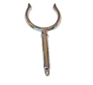 Vidlica na veslo pochrómovaná 41/51 mm, Ø12mm – Obrázok 1