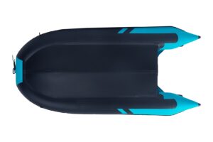 Gladiator CLASSIC B420 AL nafukovací čln s hliníkovou podlahou - čierno-tyrkysový – Obrázok 5