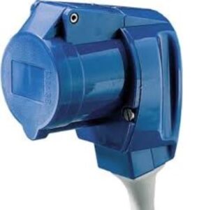 Zásuvka s ochranným krytom  230 V, 16A, 3 - pólová