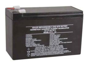 Olovený nabíjateľný akumulátor 12V / 9AH faston 6,3mm – Obrázok 1