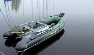 ALLROUNDMARIN POKER 430 nafukovací čln hliníkovou podlahou - zelený – Obrázok 2