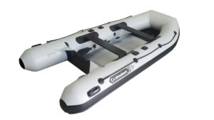 ALLROUNDMARIN POKER 380 Nafukovací čln hliníkovou podlahou - sivý