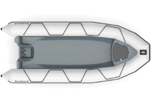 Čln nafukovací Bombard Explorer 550 Strongan svetlo šedý – Obrázok 4