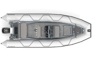 Čln nafukovací Bombard Explorer 700 NEO svetlo šedý – Obrázok 5