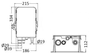 Europump odsávacie čerpadlo na odtok splaškovej vody 12 V – Obrázok 3