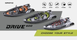 Nafukovací čln GRAND Drive Line D600A – Obrázok 8