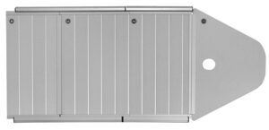 KOLIBRI KM-360 DXL, vystužená hliníková podlaha - sivý – Obrázok 9