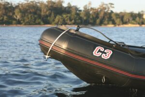 Čln nafukovací Bombard Commando C3 / 380 čierny – Obrázok 5