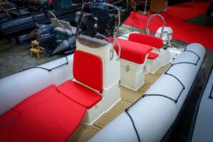 Bombard Sunrider 650 Strongan nafukovací čln sv. šedý / fire – Obrázok 8