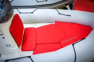 Bombard Sunrider 650 Strongan nafukovací čln sv. šedý / fire – Obrázok 9