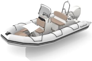 Bombard Sunrider 500 Strongan nafukovací čln sv. šedý / pebble – Obrázok 3