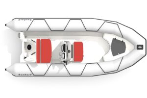 Bombard Sunrider 550 Strongan nafukovací čln šedý / fire – Obrázok 4