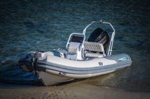 Gladiator Rib 470 AL nafukovací čln s hliníkovou podlahou a bez konzoly - sivý – Obrázok 6