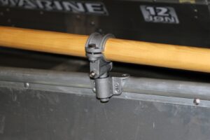 Hliníková vidlica vesla - driek 17 mm, Ø 45 mm – Obrázok 2