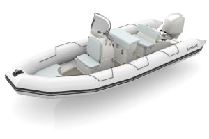 Bombard Sunrider 650 Strongan nafukovací čln svetlošedý / svetlošedý – Obrázok 4