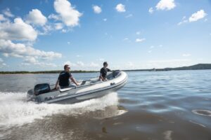 Gladiator Rib 270 AL nafukovací čln s hliníkovou podlahou - sivý – Obrázok 6