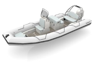 Bombard Sunrider 700 NEO nafukovací čln svetlošedý / svetlošedý – Obrázok 3