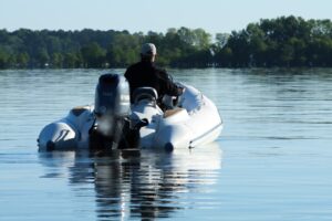Zodiac Yachtline 400 DL Strongan nafukovací čln - šedý – Obrázok 3