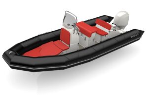 Bombard Sunrider 650 Strongan nafukovací čln čierny / fire – Obrázok 3