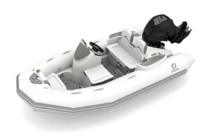Zodiac Yachtline 360 DL NEO nafukovací čln - svetlo šedý – Obrázok 4