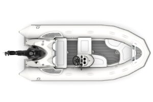 Zodiac Yachtline 440 DL NEO nafukovací čln - biely – Obrázok 4