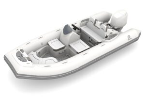 Zodiac Yachtline 490 DL NEO nafukovací čln - biely – Obrázok 3