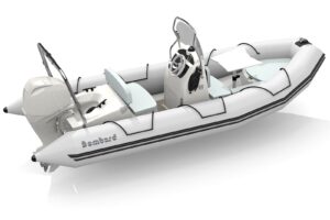 Bombard Sunrider 500 Strongan nafukovací čln sv. šedý / sv. šedý – Obrázok 3