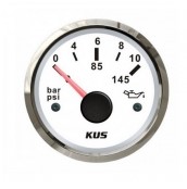 KUS biely číselník v niro ráme