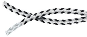 LANEX LAGUNA Polyesterové kotevné a vyvazovacie lano 12 mm, čierno-biele – Obrázok 3