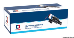 OSCULATI Samonasávací macerátor 12 V 45 l / min – Obrázok 2