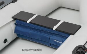 KOLIBRI Taška pod lavičku šedá, rôzne veľkosti – Obrázok 2