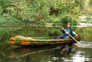 AQUA SYBB Turistické kánoe TC-02 dvojmiestne - 450x80x40cm – Obrázok 4