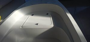 AQUA SYBB Rybársky čln TISZA TFB-06 s dvojitým dnom zo sklolaminátu - 550x160x58cm – Obrázok 4